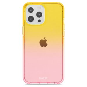 Holdit�i�z�[���f�B�b�g�j iPhone13ProMAX�p Seethru �ϏՌ� �N���A�P�[�X(�u���C�g�s���N/�I�����W�W���[�X) Holdit 15791(HOLDIT)