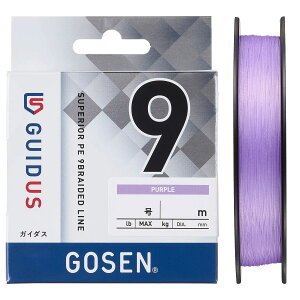 �S�[�Z�� �K�C�_�X PE×9 300m(1��/�ő�24lb)�p�[�v�� GMG9PU3010 GOSEN GUIDUS PE×9 PE���C��