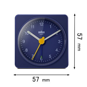 uE ڊo܂v BRAUN Analog Alarm Clock BC02BL [BC02BL]yԕiAz