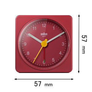 uE ڊo܂v BRAUN Analog Alarm Clock BC02R [BC02R]yԕiAz