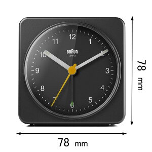 uE ڊo܂v BRAUN Analog Alarm Clock BC03B [BC03B]yԕiAz