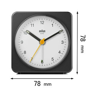uE ڊo܂v BRAUN Analog Alarm Clock BC03BW [BC03BW]yԕiAz