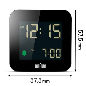 uE ڊo܂v BRAUN Digital Alarm Clock BC08B [BC08B]yԕiAz