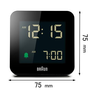 uE ڊo܂v BRAUN Digital Alarm Clock BC09B [BC09B]yԕiAz
