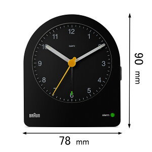 uE ڊo܂v BRAUN Analog Alarm Clock BC22B [BC22B]yԕiAz