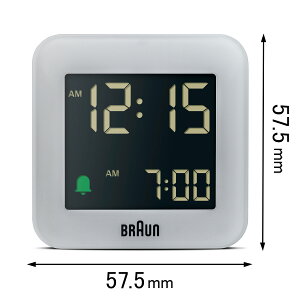 uE ڊo܂v BRAUN Digital Alarm Clock BC08G [BC08G]yԕiAz