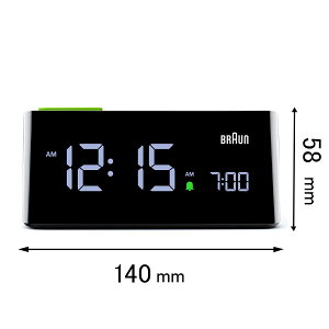 uE ڊo܂v BRAUN Digital ALARM Clock BC16B [BC16B]yԕiAz