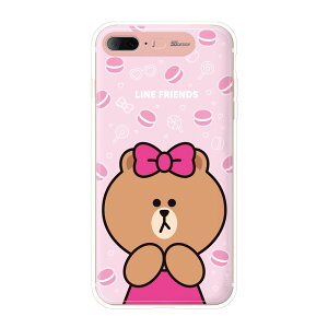 LINE FRIENDS iPhone 8 Plus/7 Plusp nCubhP[X LINE FRIENDS LIGHT UP CASEi`R }Jj KCL-LCH003