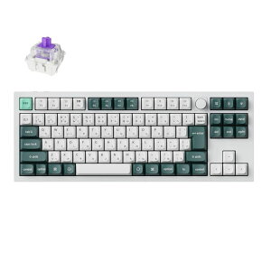 Keychron�b�L�[�N���� Q3 HE �}�O�l�b�g�X�C�b�`���� QMK ���C�����X �J�X�^���L�[�{�[�h�i���{��z�� �V�F���z���C�g�j Q3H-P1-JIS