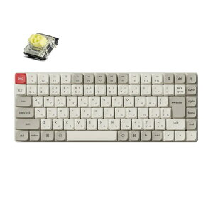 Keychron�b�L�[�N���� K3 Max Retro�J���[ QMK ���C�����X �J�X�^���E���J�j�J���L�[�{�[�h �o�i�i���i���{��z��j K3M-K4Z-JIS