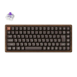 Keychron�b�L�[�N���� K2 HE �}�O�l�b�g�X�C�b�`���� ���C�����X�E�J�X�^���L�[�{�[�h�E�I�[���E�b�h�X�y�V�����G�f�B�V�����i���{��z�� �u���b�N�j K2H-F1W-JIS
