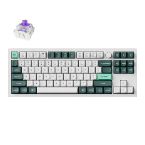 Keychron�b�L�[�N���� Q3 HE �}�O�l�b�g�X�C�b�`���� QMK ���C�����X �J�X�^���L�[�{�[�h�i�p��z�� �V�F���z���C�g�j Q3H-P1-US