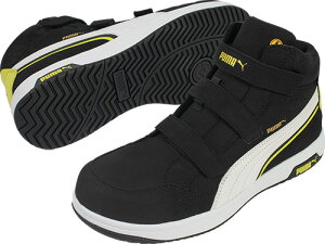�v�[�} HERITAGE Airtwist 2.0 �u���b�N Mid H��L 24.0cm JSAA�K�i A�� �Ód�C�ѓd�h�~ 63.203.0-BK-24.0 PUMA SAFETY