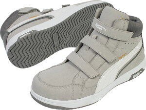 プーマ HERITAGE Airtwist 2.0 グレー Mid H&L 26.0cm JSAA規格 A種 静電気帯電防止 63.206.0-GRY-26.0 PUMA SAFETY