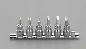 SATA Tools 3/8�C���`DR [+ -]�r�b�g�\�P�b�g�Z�b�g EA687BM �T�^�c�[��