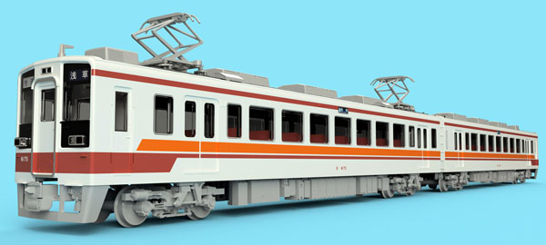 ［鉄道模型］天賞堂 (HO) 65015 T-Evolution 東武鉄道6050系 標準色 パンタグラフ2基編成 2両セット