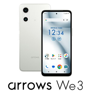 FCNT arrows We3 M09�i4GB/64GB�j�z���C�g�iSIM�t���[�Łj PBC00015JP