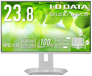 �A�C�I�[�f�[�^�bI-O DATA �t���f�B�X�v���C(23.8�^/IPS/FullHD 1920×1080/100Hz/4ms/HDMI/DP/USB Type-C)(�z���C�g) LCD-C243SMW-F
