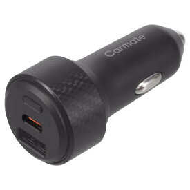 カーメイト 「探す」対応 2ポートカーチャージャー（USB-A+C） SA511 carmate