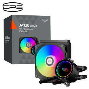 CPS�b�V�[�s�[�G�X 120mm���W�G�[�^�[ �I�[���C����������N�[���[�i�u���b�N�j DA120-ARGB-BK