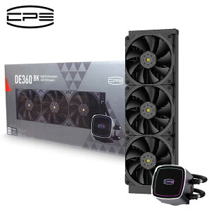 CPS�b�V�[�s�[�G�X 360mm���W�G�[�^�[�f���A���|���v�̗p ����CPU�N�[���[�i�u���b�N�j DE360-BK
