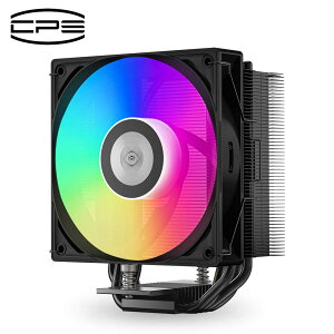 CPS�b�V�[�s�[�G�X 120mm�T�C�h�t���[CPU�N�[���[ARGB���f���i�u���b�N�j RT400-ARGB-BK