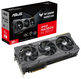 ASUS（エイスース） ASUS TUF Gaming Radeon RX 7900 XT OC Edition 20GB GDDR6 / PCI-Express 4.0 グラフィックスボード TUFRX7900XTO20GGAM