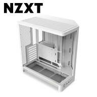 NZXT デュアルチャンバーピラーレス PCケース H6 【ATX / MicroATX / Mini-ITX】（ホワイト） CC-H62FW-01