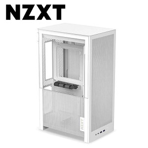 NZXT H2 FLOW �c�^�R���p�N�g mini-ITX PC�P�[�X�i�z���C�g�j CI-H21FW-01
