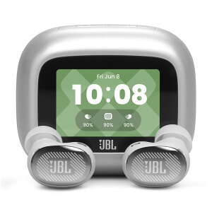 JBL �m�C�Y�L�����Z�����O�@�\���ڊ��S���C�����XBluetooth�C���z�� JBL Live Buds 4 �i�V���o�[�j JBLLIVEBUDS4SIL