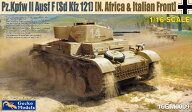 ゲッコー・モデル 1/16 II号戦車 F型 Sd.Kfz.121(北アフリカ/イタリア戦線)【GEC16GM0009】 プラモデル