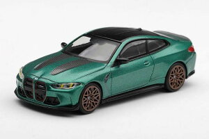 MINI-GT 1/64 BMW M4 CS �t���[�Y���A�C�� �I�u �}�� �O���[�����^���b�N (�E�n���h��)�yMGT01328-R�z �~�j�J�[