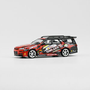 POP RACE 1/64 Shell Valino Stagea R34 Pluto Mok DRIFTAGEA 34�yPR640038�z �~�j�J�[