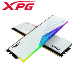 XPG PC������ DDR5 6400MHz UDIMM 32GB�i16GBX2���j LANCER RGB AX5U6400C3216G-DCLWH