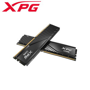 XPG PC������ DDR5 5600MHz UDIMM 32GB�i16GBx2���jLANCER BLADE AX5U5600C4616G-DTLBK