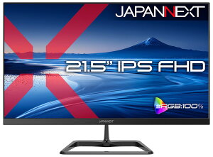 JAPANNEXT�b�W���p���l�N�X�g �t���f�B�X�v���C(21.5�^/IPS(ADS)/FullHD 1920×1080/100Hz/14ms)(�u���b�N) JN-IPS215F3