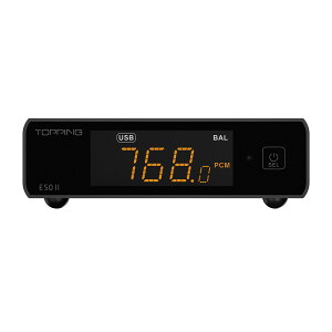 TOPPING �R���p�N�g�f�X�N�g�b�vDAC�i�u���b�N�j E50-2BK TOPPING