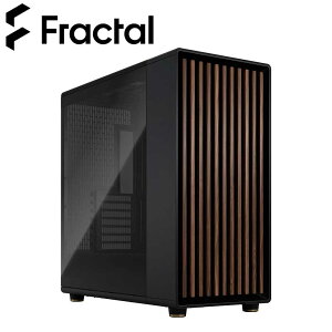 Fractal Design�i�t���N�^���f�U�C���j �t���^���[�^PC�P�[�X North XL Charcoal Black TG Dark �����K���X�p�l���i�u���b�N�j FD-C-NOR1X-02