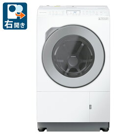 （標準設置料込）ドラム式洗濯機　パナソニック　12kg NA-LX127CR-W パナソニック 12.0kg ドラム式洗濯乾燥機【右開き】マットホワイト Panasonic　LXシリーズ [NALX127CRW]