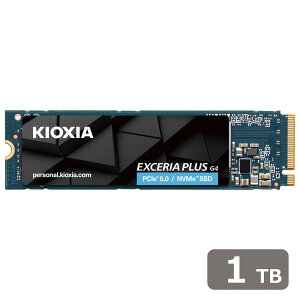 KIOXIA�b�L�I�N�V�A ����SSD KIOXIA EXCERIA PLUS G4 NVMe Gen5x4 1TB SSD-CK1.0N5PLG4J