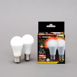 �A�C���X�I�[���} LED�d�� ���`�d���` 40W�`����/440lm(�d���F����)�y2�z LDA4L-G-E17-4T62P IRIS OHYAMA [LDA4LGE174T62P]