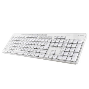 �G���R�� 2.4GHz�É��t���L�[�{�[�h ���{��z��i�z���C�g�j TK-QT11FDMWH