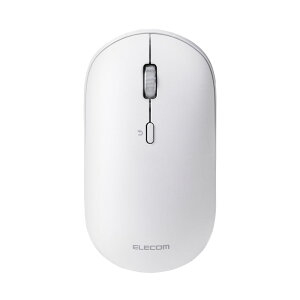 �G���R�� �}�E�X Bluetooth / ���� 2.4GHz���Ή� ���^ �[�d�� �ő�3��ؑ� �É� 4�{�^�� Slint�i�z���C�g�j M-TM25MBMSWH