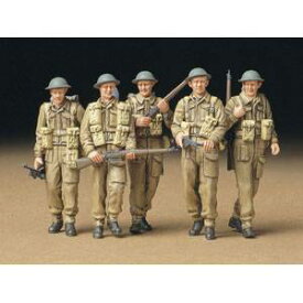 タミヤ 1/35 ミリタリーミニチュアシリーズ イギリス歩兵 巡回セット【35223】 プラモデル