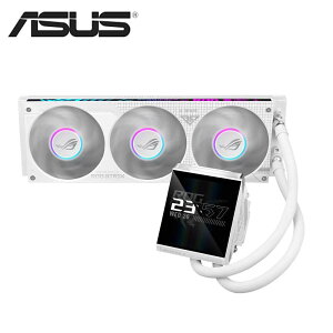 ASUS�b�G�C�X�[�X ROG Strix LC IV 360 ARGB LCD �I�[���C�������ȈՐ���CPU�N�[���[�i�z���C�g�j ROG STRIX LC IV 360 ARGB LCD WHT