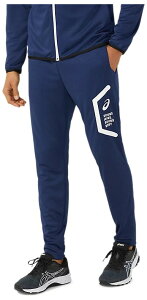 アシックス メンズ トレーニングパンツ(ピーコート・サイズ:L) 2031D910-400-L TEAM HEX KNIT PNT RE