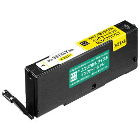 エコリカ ［キヤノン BCI-331XLY 互換］リサイクルインクカートリッジ（イエロー/染料/大容量） ecorica ECI-C331XLY