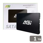 AGI（エージーアイ） AGI AI238 2.5インチ SATA III 内蔵SSD 1TB 読込550MB/s・書込490MB/s QLC メーカー3年保証 PS4対応 AGI1K0GIMAI238