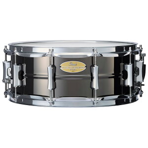 �p�[���y�� �X�l�A�h�����i�u���b�N�j�b�P���j PSC1455S/BN The Primal Snare Collective Steel - Black Nickel Shell Finish