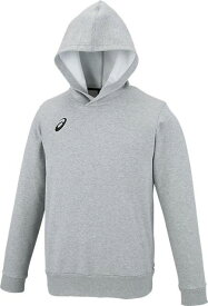 2031E094-020-S アシックス メンズ スウェットフーディー（ミッドグレー・サイズ：S） TEAM　T/C　SWEAT　PO　HOODIE